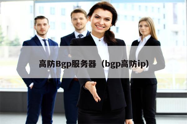 高防Bgp服务器（bgp高防ip）