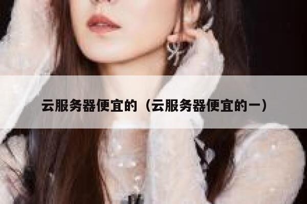 云服务器便宜的（云服务器便宜的一）