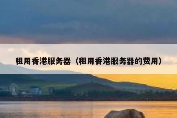 租用香港服务器（租用香港服务器的费用）