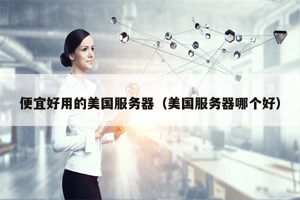 便宜好用的美国服务器（美国服务器哪个好）