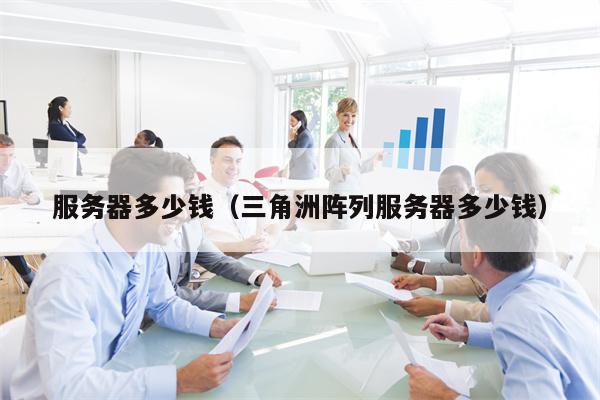服务器多少钱（三角洲阵列服务器多少钱）