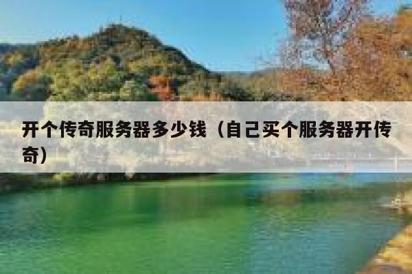 开个传奇服务器多少钱（自己买个服务器开传奇）