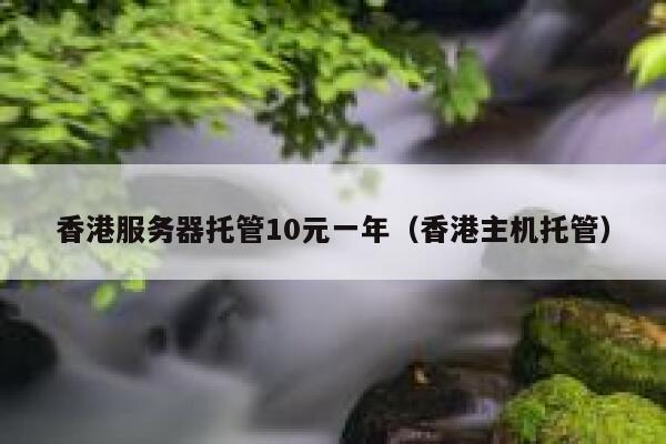 香港服务器托管10元一年（香港主机托管）