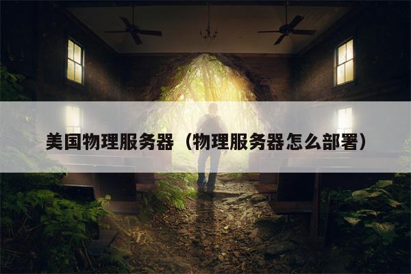 美国物理服务器（物理服务器怎么部署）