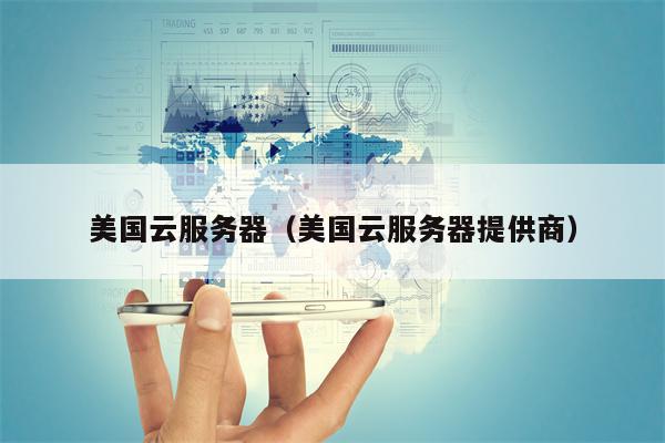 美国云服务器（美国云服务器提供商）