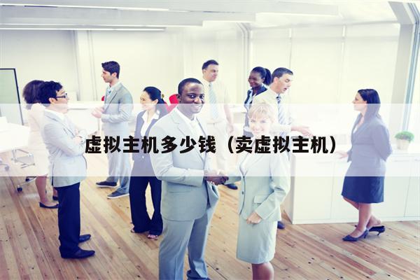 虚拟主机多少钱（卖虚拟主机）